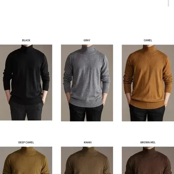 [BUNJANG] MOMADESIGN 100% Wool Turtle Neck Sweater / MOMADESIGN 울 100% 터틀넥 스웨터