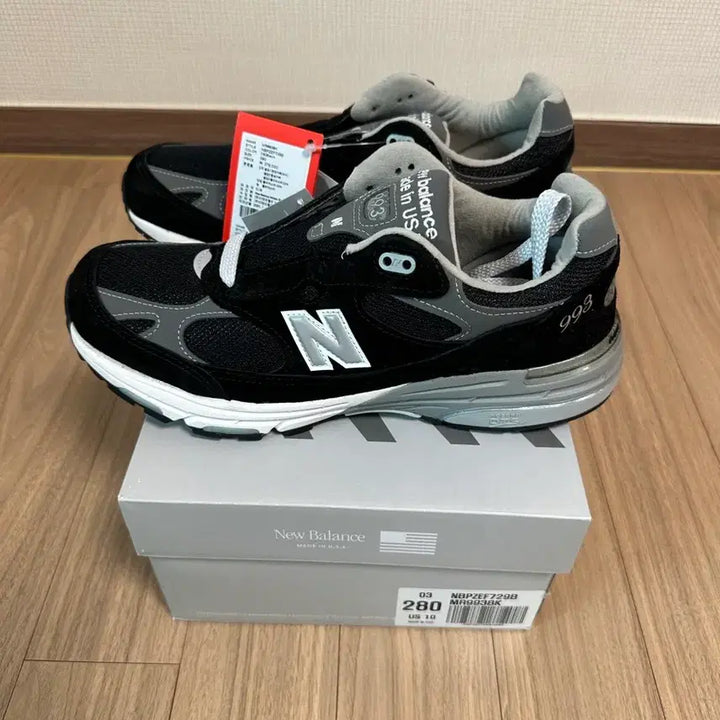 [SOLD OUT] 뉴발란스 993 메이드 인 USA 블랙 - D 280 28