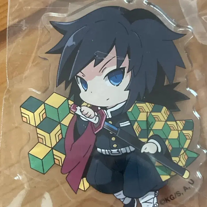 [BUNJANG] Demon Slayer Giyu Tomioka Acrylic Keyring / 귀멸의 칼날 토미오카 기유 아크릴 키링