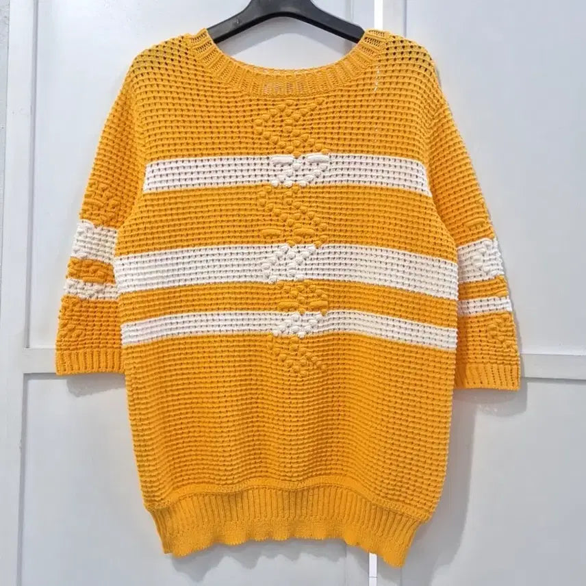 [BUNJANG] Ret By T Knit Top / 레트바이티 반팔 니트티