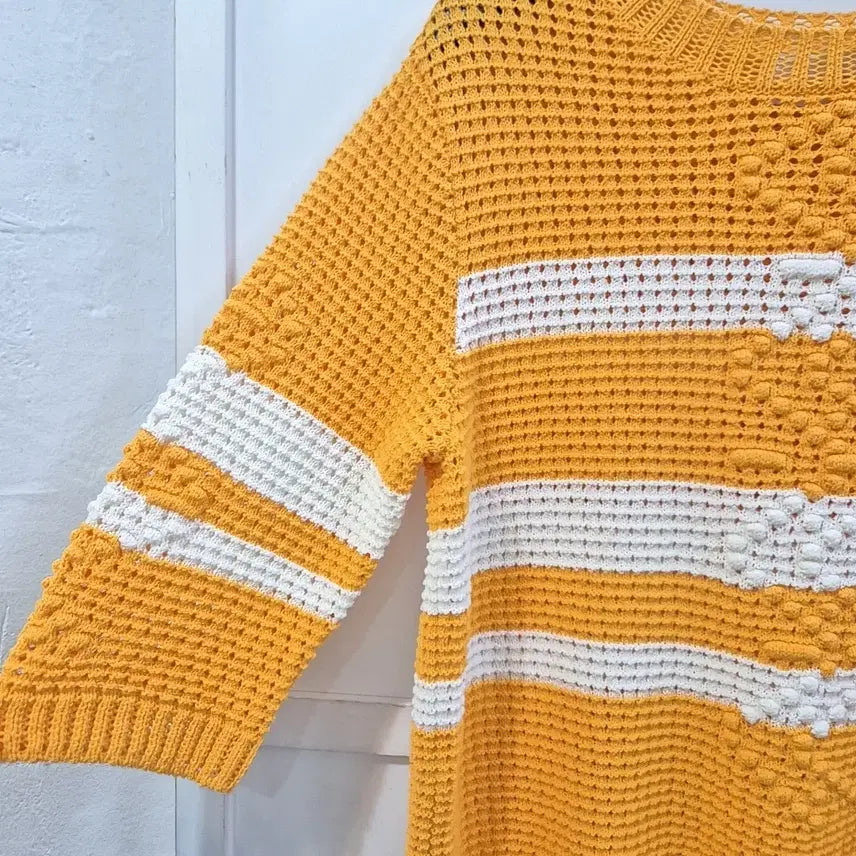 [BUNJANG] Ret By T Knit Top / 레트바이티 반팔 니트티