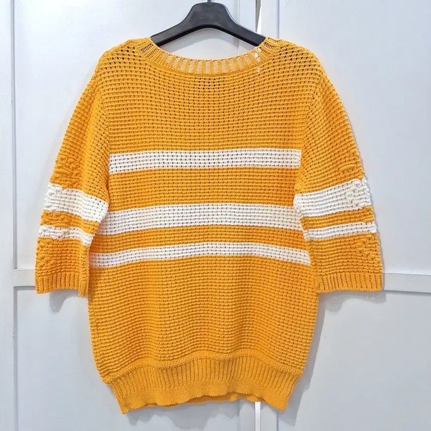 [BUNJANG] Ret By T Knit Top / 레트바이티 반팔 니트티