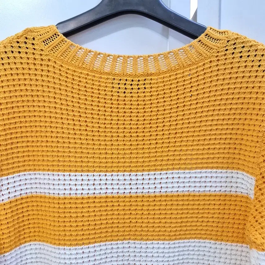 [BUNJANG] Ret By T Knit Top / 레트바이티 반팔 니트티