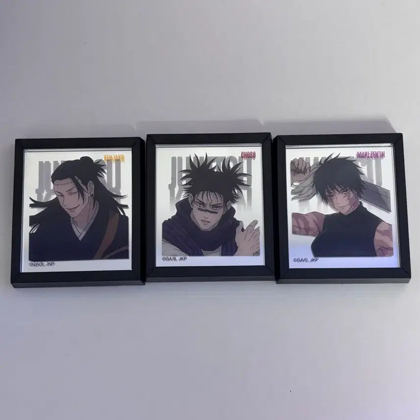 [BUNJANG] Jujutsu Kaisen Base Yard Culling Game Magnet Choso Kenjaku Maki Zenin Bundle Set / 주술회전 대교류전 베이스야드 사멸회유 마그넷 쵸소우 켄자쿠 젠인마키 일괄