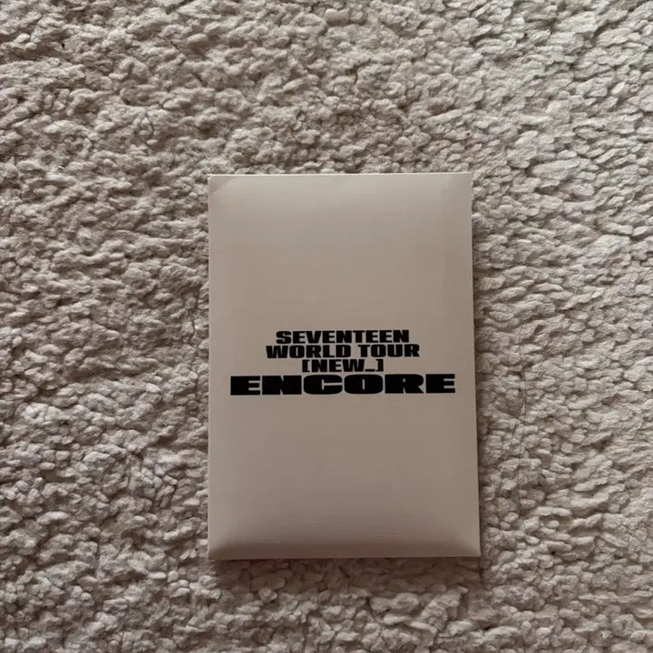 [SOLD OUT] 세븐틴 앙콘 캐럿존 포카 양도