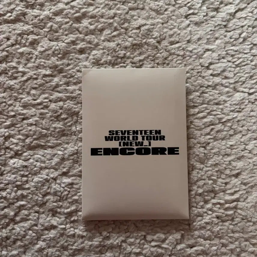 [SOLD OUT] 세븐틴 앙콘 캐럿존 포카 양도