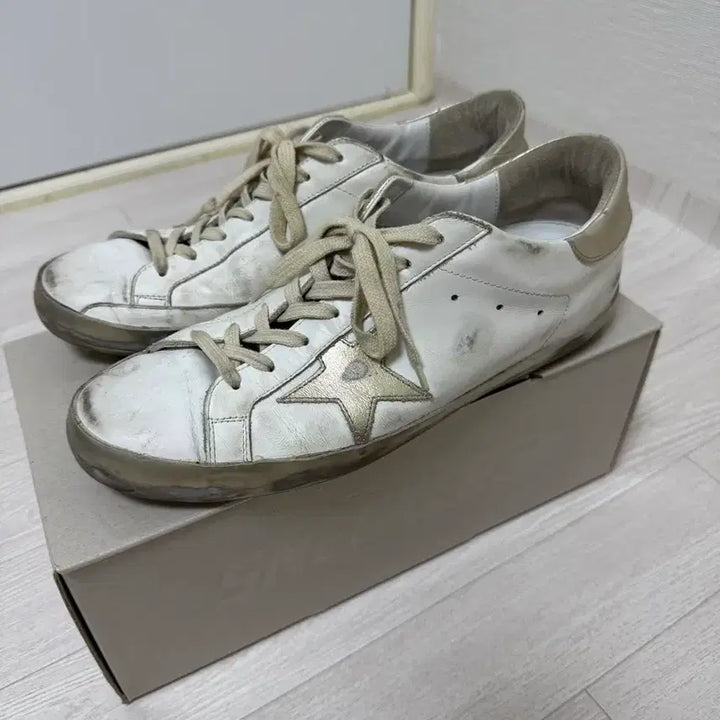 [SOLD OUT] 골든구스 슈퍼스타 골드탭 43 280사이즈
