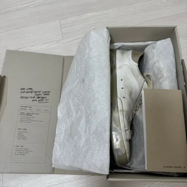 [SOLD OUT] 골든구스 슈퍼스타 골드탭 43 280사이즈