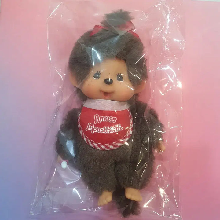 [BUNJANG] Amuse Monchhichi Doll Keychain (Sealed) / 어뮤즈 몬치치 인형 키링 미개봉