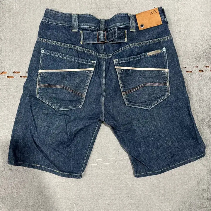 [BUNJANG] Armani Exchange Selvedge Denim Shorts / 알마니 익스체인지 셀비지 데님 쇼츠