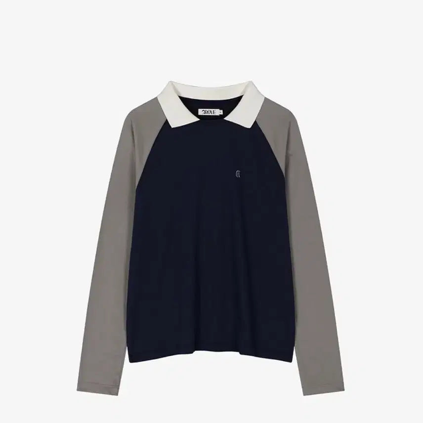 [BUNJANG] GROVE Tener Collar T-Shirt / 그로브 tener collar t-shirt 카라 티셔츠