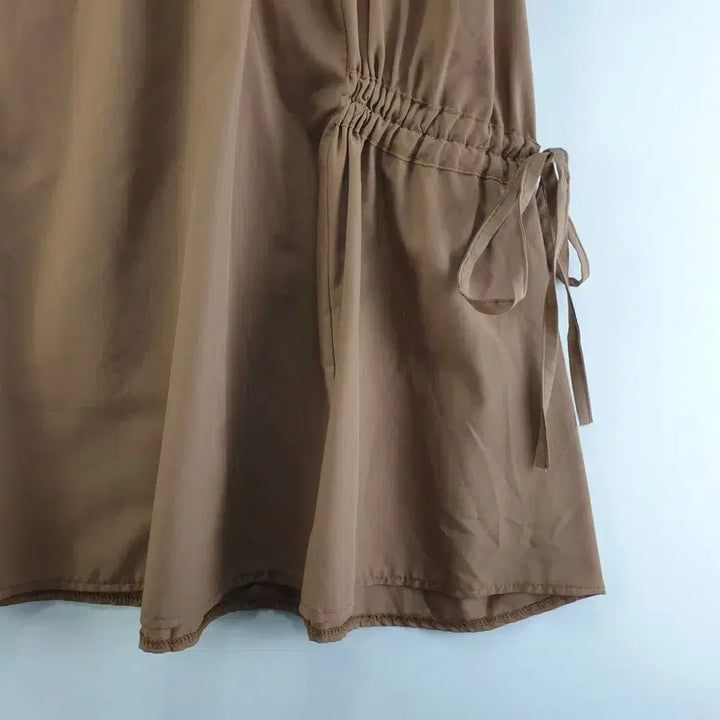 [BUNJANG] XL Brown Long Skirt / 여자XL 롱스커트 브라운 M6889