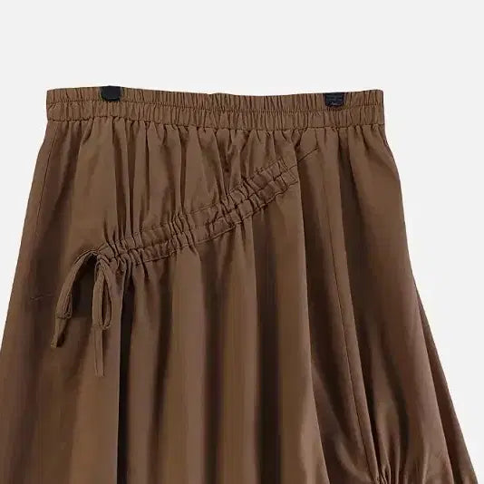 [BUNJANG] XL Brown Long Skirt / 여자XL 롱스커트 브라운 M6889