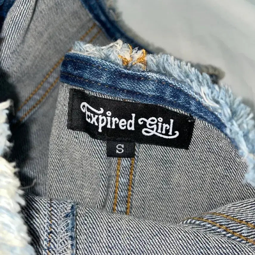 [BUNJANG] Expired Girl Midi Denim Skirt (Light) - Size S / 익스파이어드걸 미디 데님 스커트 라이트 s