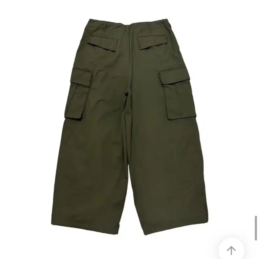 [BUNJANG] Unisex Wide Cargo Balloon Pants Khaki L / 남녀공용 와이드 카고 벌룬팬츠 카키 L 팝니다