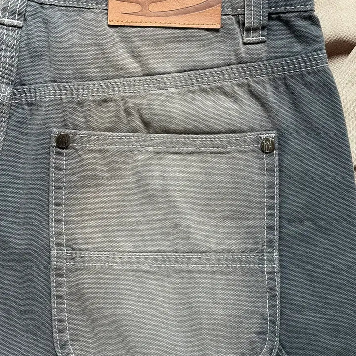 [SOLD OUT] 트래블 카펜터 스티치 데님 팬츠 라이트블루