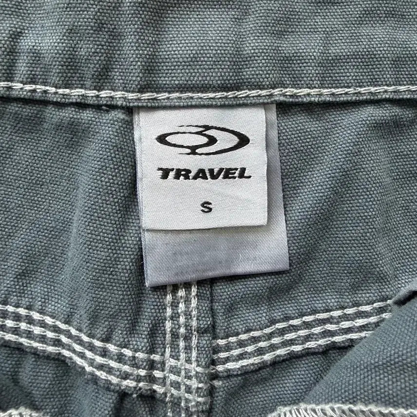 [SOLD OUT] 트래블 카펜터 스티치 데님 팬츠 라이트블루