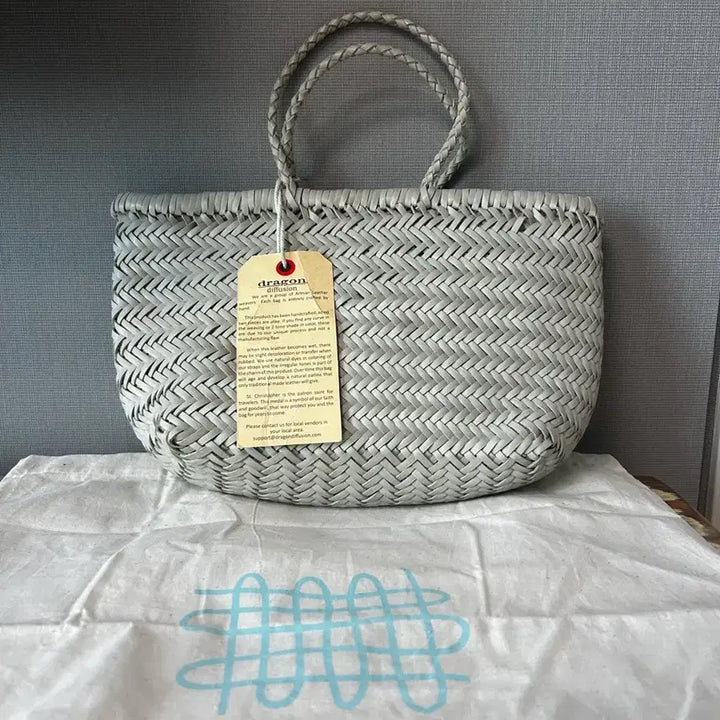 [BUNJANG] Dragon Diffusion Mini Gondola Pearl Tote Bag / 드래곤디퓨전 미니고라 펄 / 한번도 안씀!
