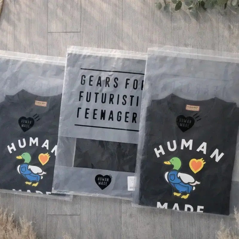 [BUNJANG] Human Made Duck Print T-shirt / 휴먼메이드 오리 프린팅 반팔 티셔츠. s.m