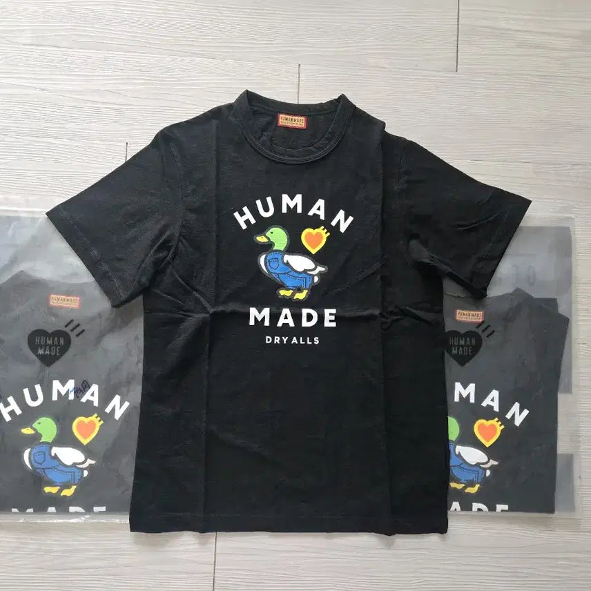 [BUNJANG] Human Made Duck Print T-shirt / 휴먼메이드 오리 프린팅 반팔 티셔츠. s.m