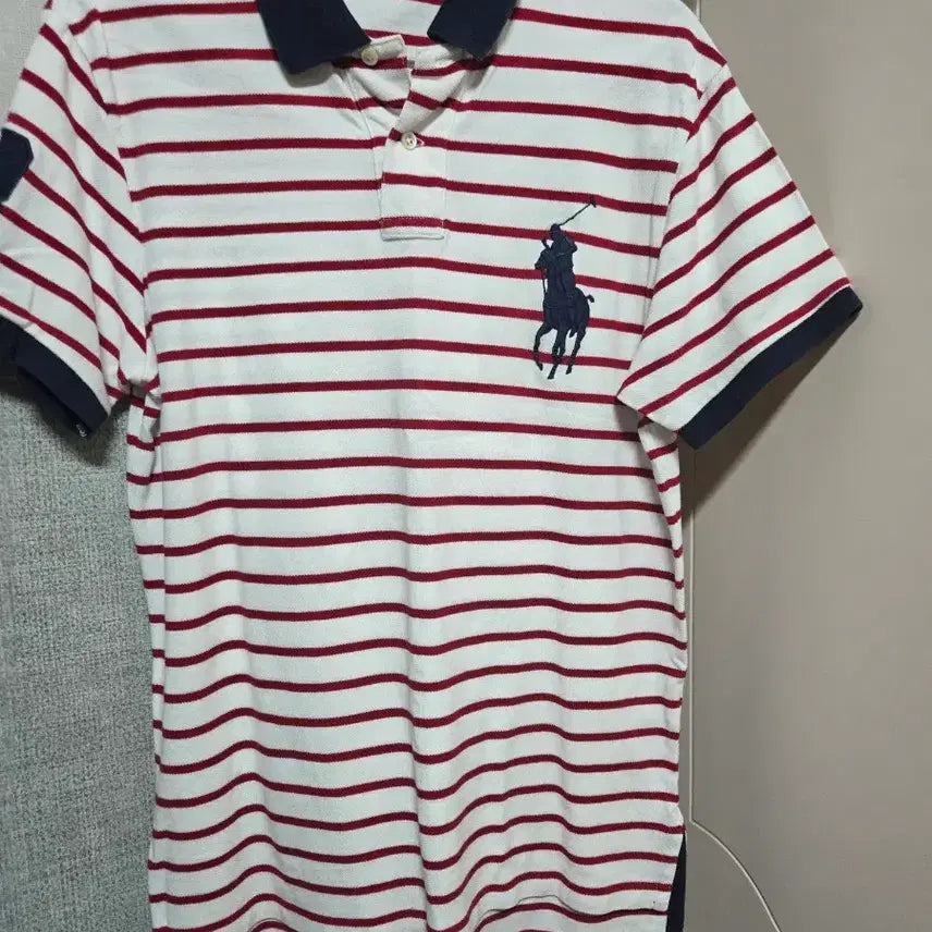 [SOLD OUT] 폴로 랄프로렌 스트라이프 카라티 L