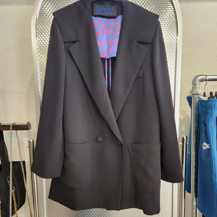 [BUNJANG] Lucky Chouette Oversized Fit Jacket / 럭키슈에뜨 오버핏 자켓 36