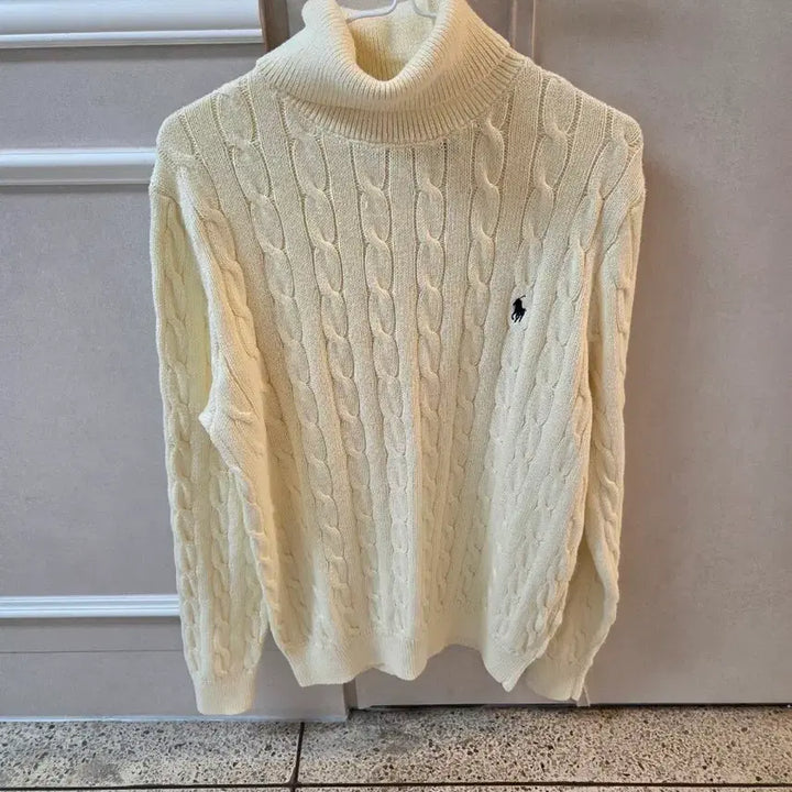 [BUNJANG] Polo New Turtleneck Cotton Knit L / 폴로 신형 목폴라 면 니트 L