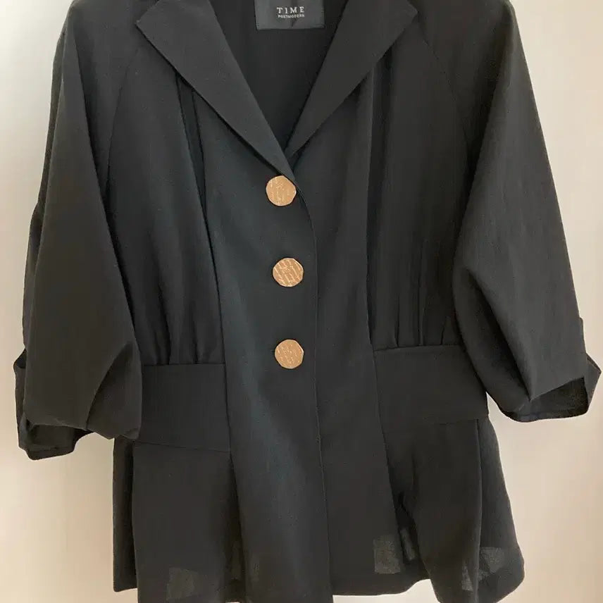 [BUNJANG] TIME Black Banding Jacket / 타임 여성자켓