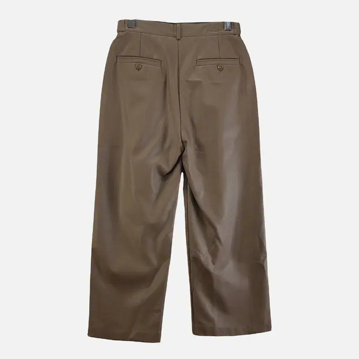 [BUNJANG] Leather Pants Brown / 여자66-91 가죽 바지 브라운 M6894
