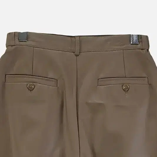 [BUNJANG] Leather Pants Brown / 여자66-91 가죽 바지 브라운 M6894