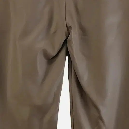 [BUNJANG] Leather Pants Brown / 여자66-91 가죽 바지 브라운 M6894