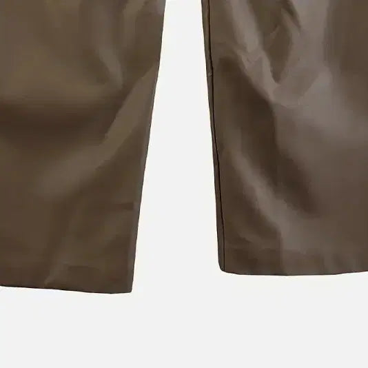 [BUNJANG] Leather Pants Brown / 여자66-91 가죽 바지 브라운 M6894