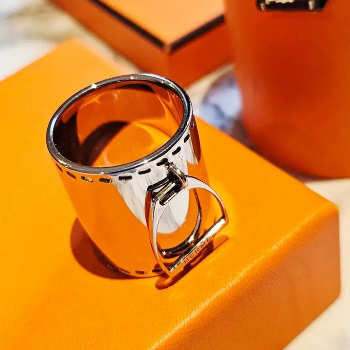 [BUNJANG] Hermès Classic Boldic Scarf Ring Scarf Holder Silver / (정품) 에르메스 클래식 볼딕 스카프링 스카프홀더