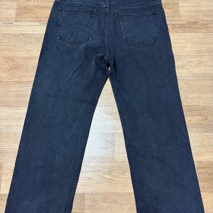 [BUNJANG] Musinsa Straight Denim Pants Washed Black / 36in)무신사 스트레이트 데님팬츠 워시드블랙
