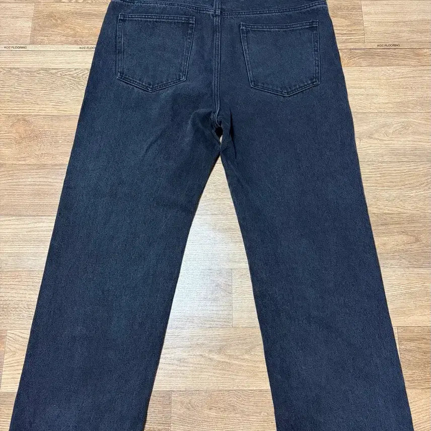 [BUNJANG] Musinsa Straight Denim Pants Washed Black / 36in)무신사 스트레이트 데님팬츠 워시드블랙