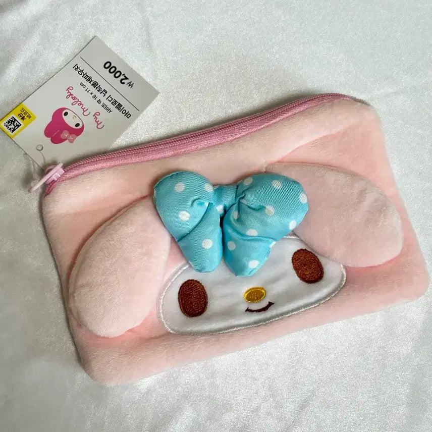 [SOLD OUT] (새상품) 다이소 마이멜로디 파우치 핑크