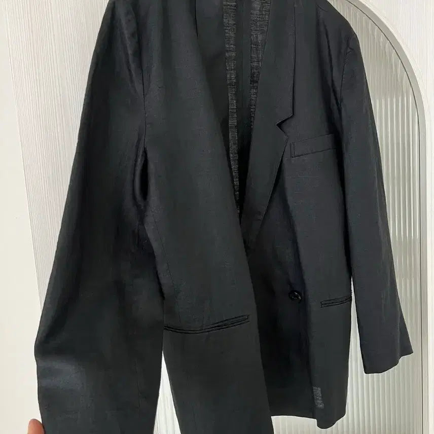 [SOLD OUT] 린넨 100% 블레이저