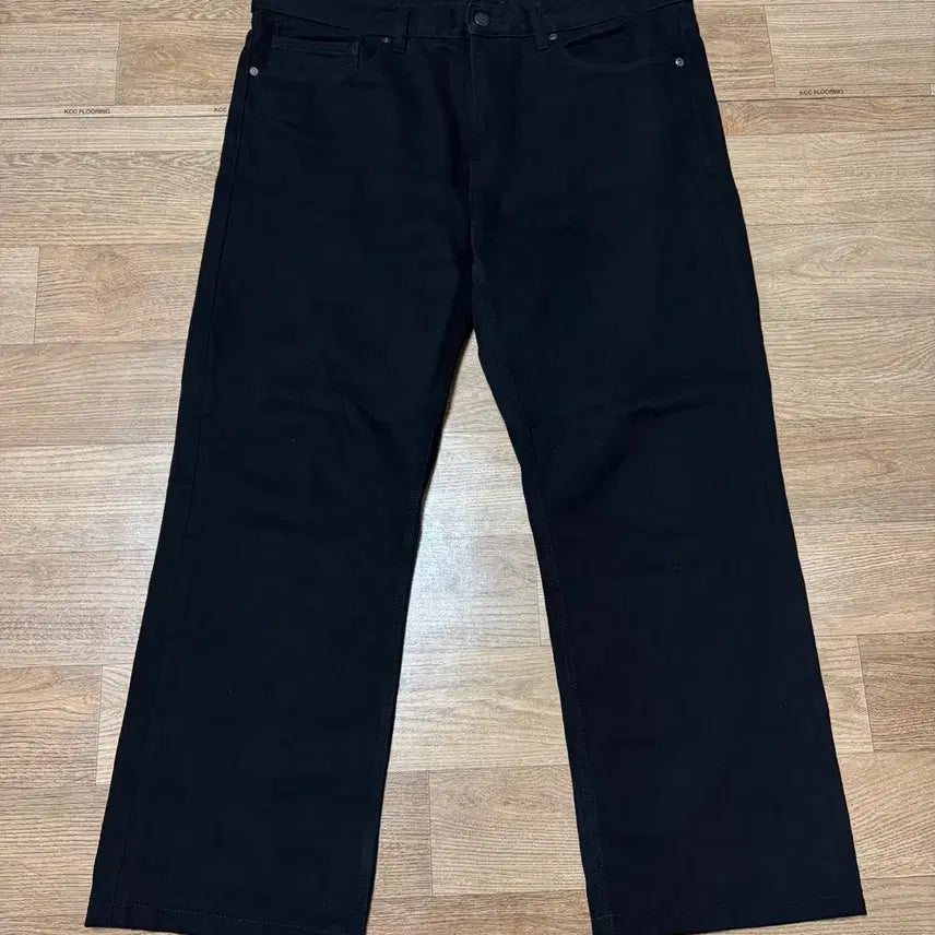 [BUNJANG] Musinsa Standard Black Denim Pants / 38in)무신사스탠다드 블랙 데님 팬츠