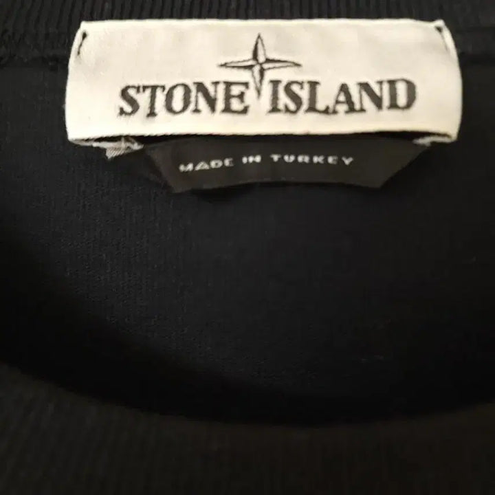 [SOLD OUT] 스톤아일랜드 헤비코튼 롱슬리브 블랙 XL