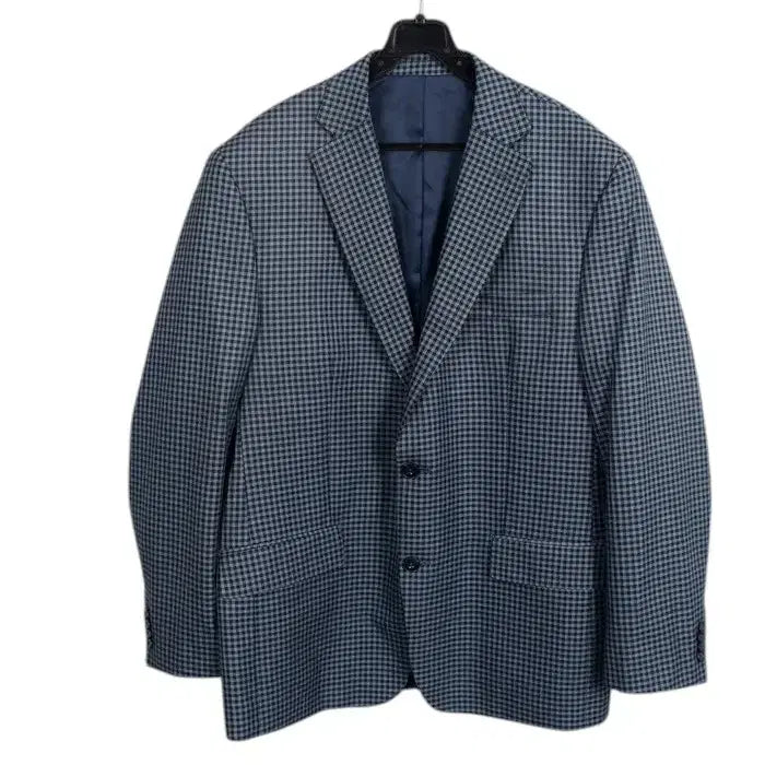 [BUNJANG] Michael Kors Checked Linen Blazer (Size 105) / 남성105 / 마이클코어스 잔체크 인견 블레이저NV 11-20