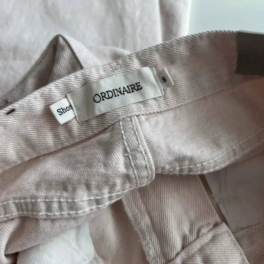 [BUNJANG] Nuos Pink Denim Shorts / 누오스 핑크 데님 S