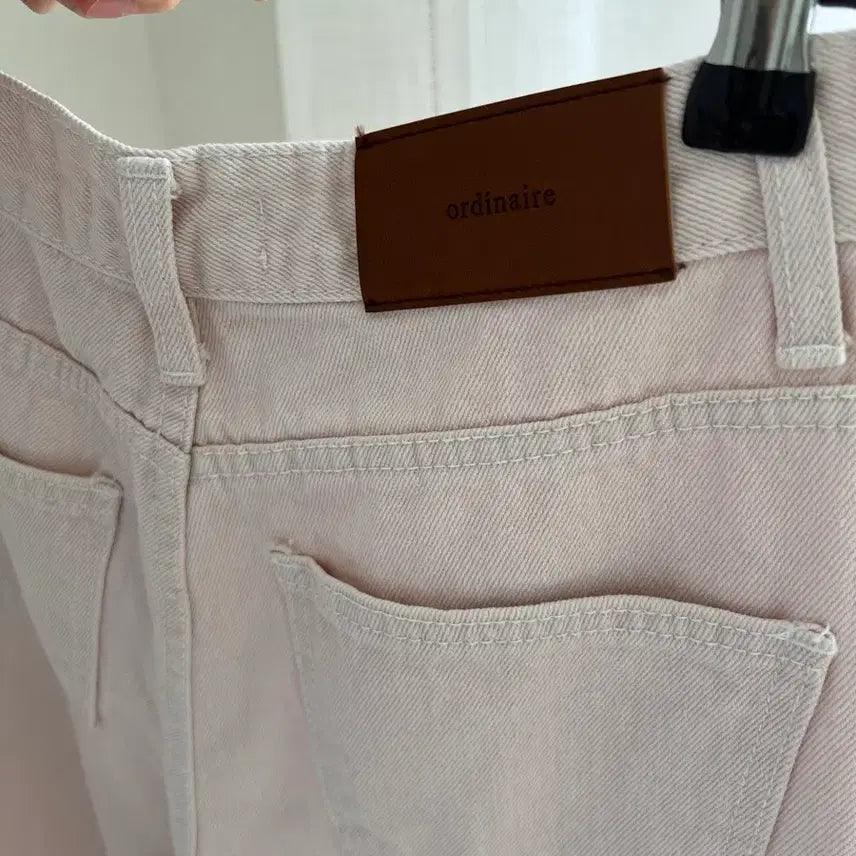 [BUNJANG] Nuos Pink Denim Shorts / 누오스 핑크 데님 S