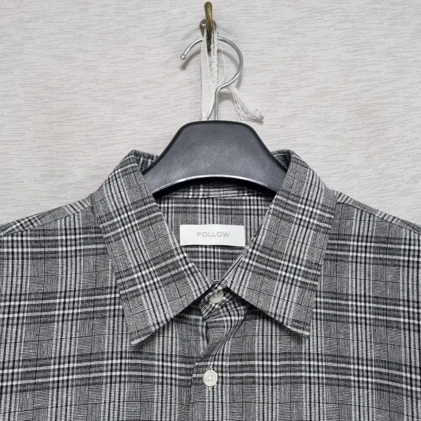 [BUNJANG] Follow Check Shirt (Men&