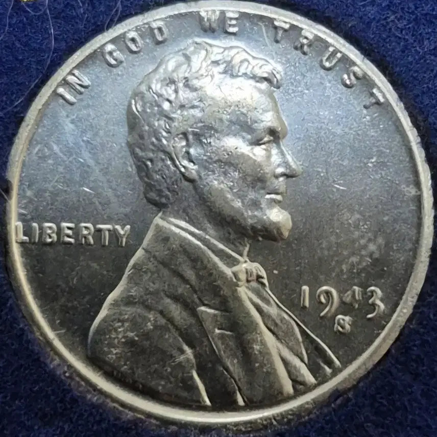 [BUNJANG] 1943 US Lincoln Penny Double Die Error Coin / 1943년 미국 링컨 페니. 날자 더블다이. 주조 에러 주화