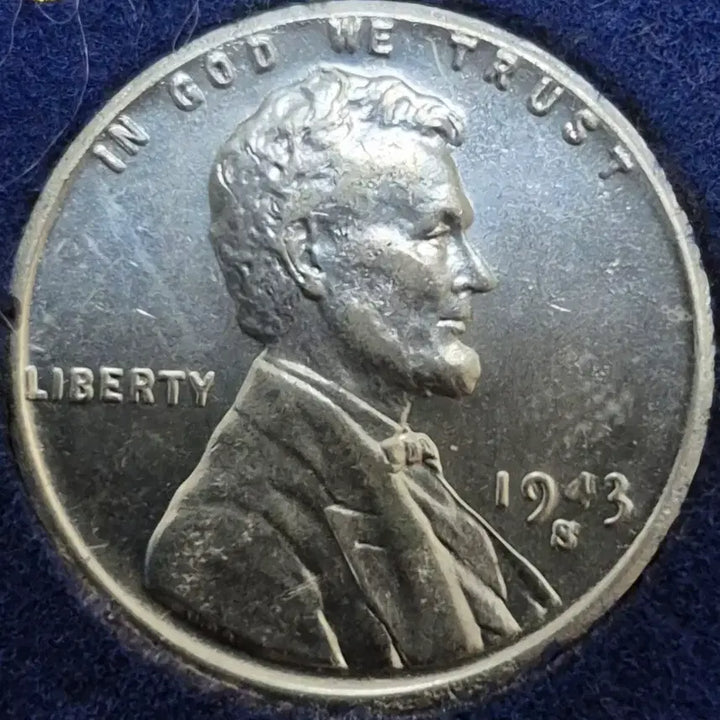 [BUNJANG] 1943 US Lincoln Penny Double Die Error Coin / 1943년 미국 링컨 페니. 날자 더블다이. 주조 에러 주화