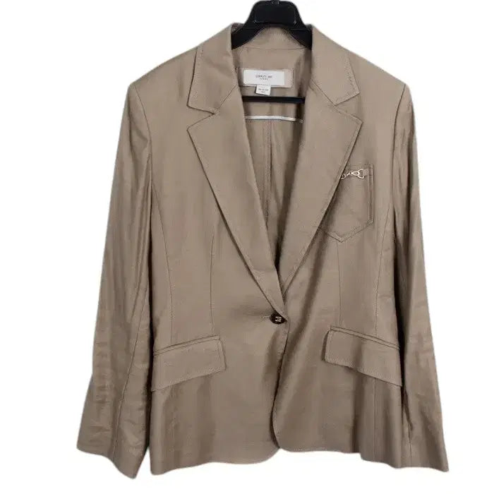 [BUNJANG] Cerruti 1881 Linen Blazer / 여성66 / 세루티1881 원버튼 린넨 정장자켓BR 11-21