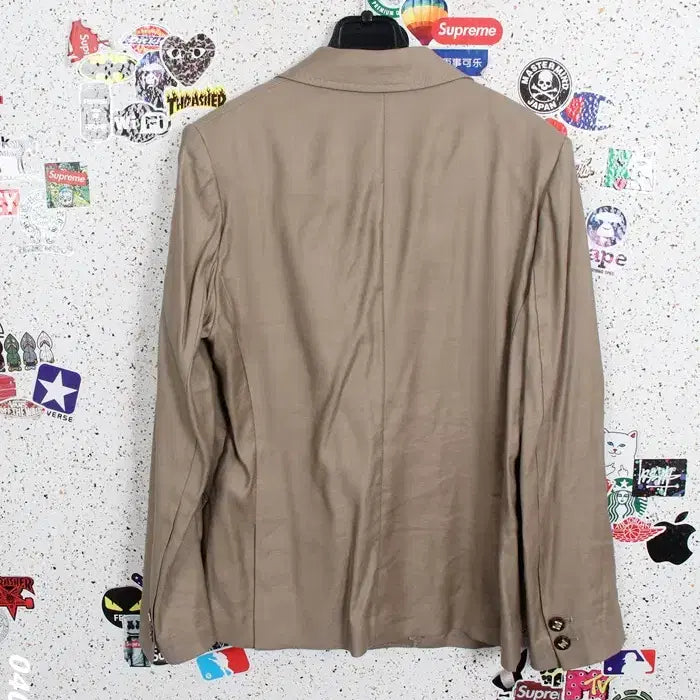 [BUNJANG] Cerruti 1881 Linen Blazer / 여성66 / 세루티1881 원버튼 린넨 정장자켓BR 11-21
