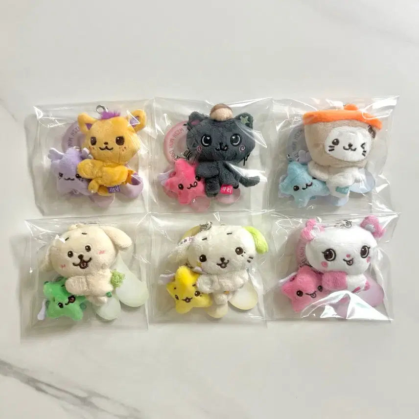 [SOLD OUT] 엔시티위시 미니돌 일괄 시오닝 쿠리 버블냥 댕트리버 룐룐 팡이