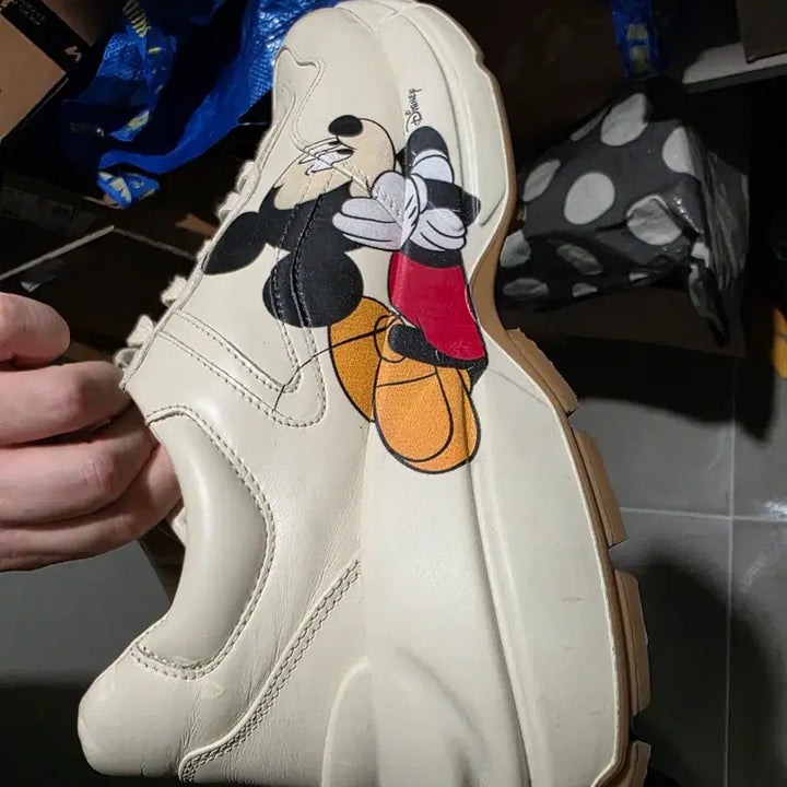 [BUNJANG] Gucci Mickey Mouse Rhyton Sneakers / 구찌 미키마우스 라이톤 8 (270)