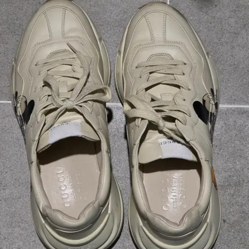 [BUNJANG] Gucci Mickey Mouse Rhyton Sneakers / 구찌 미키마우스 라이톤 8 (270)